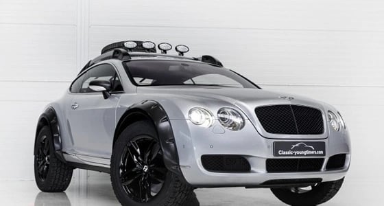 بالصور.. عرض " بنتلي كونتيننتال GT " للطرق الوعرة للبيع