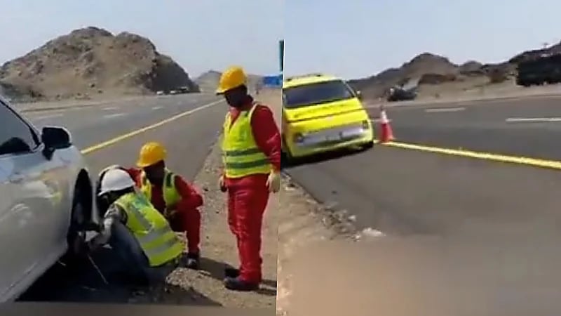 مواطن يوثق تجربته على طريق السفر لمكة ومساعدة مبادرة وزارة النقل للمتعطلين.. فيديو