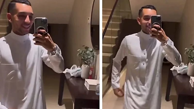 شقيق لودي يتألق بالزي السعودي في أحدث ظهور.. فيديو