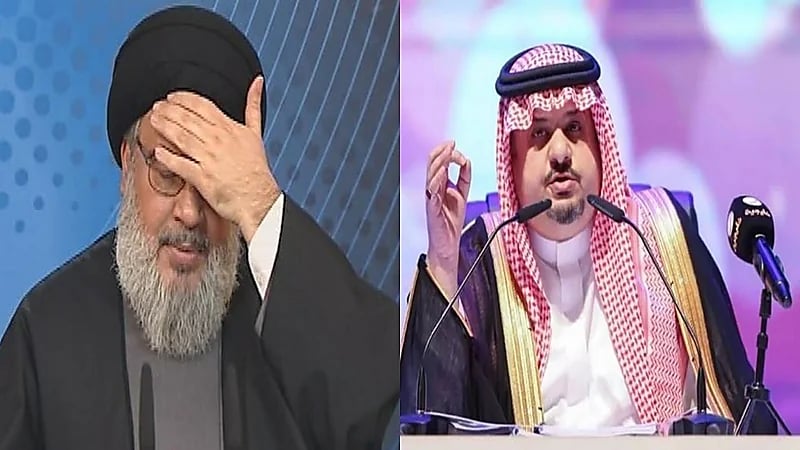 عبدالرحمن بن مساعد لنصر الله: "كدنا نصدق أن إيران جمعية خيرية"