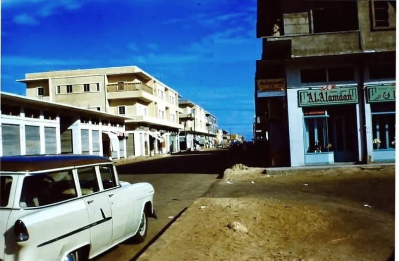 شارع الملك خالد بالخبر قبل 50 عام