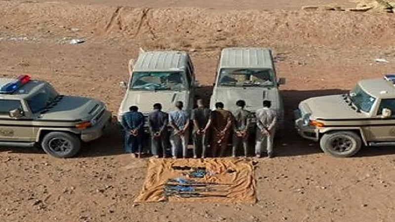 ضبط 7 مواطنين ومقيمَين مخالفين لنظام البيئة