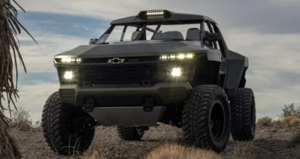 شيفروليه تكشف عن مركبة عسكرية للحروب