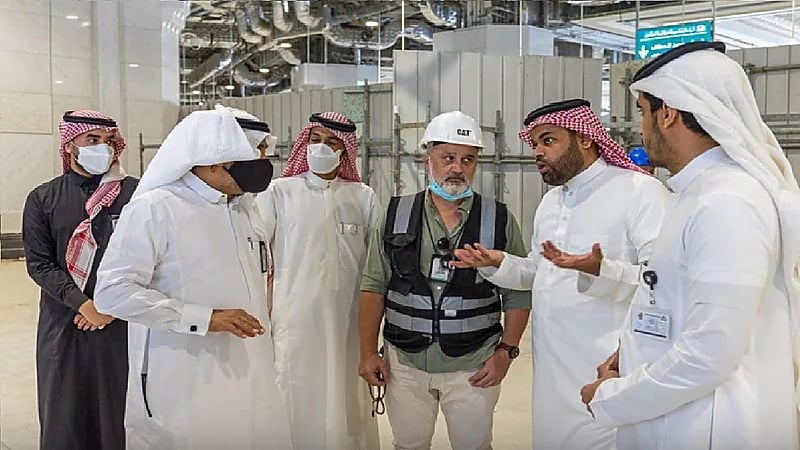 شؤون الحرمين: فتح باب الملك عبد العزيز بحلته الجديدة خلال أيام