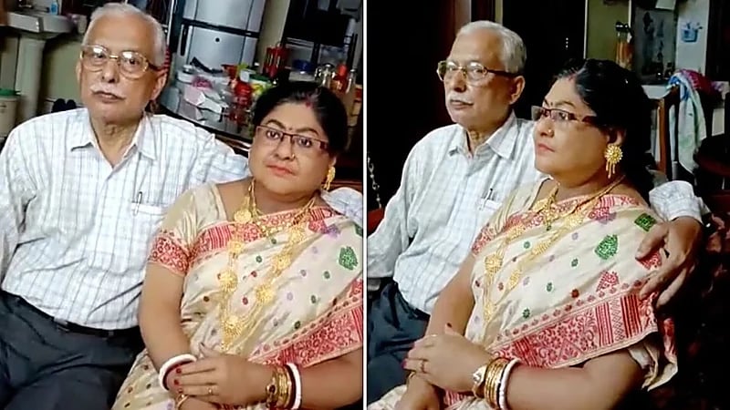 رجل يصمم دمية على هيئة زوجته المتوفاة