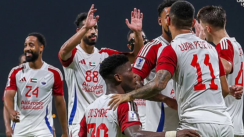 الشارقة يتغلب على سباهان بثلاثية .. فيديو