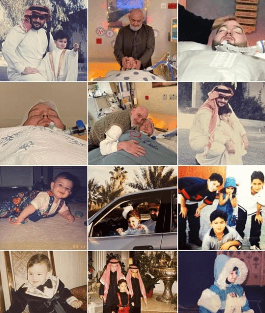 صورة مجمعة للأمير الوليد.. من الطفولة لغيبوبة الفراق