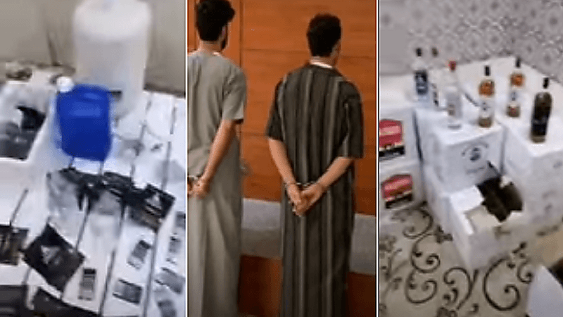 ضبط مصنع خمور يديره 3 مواطنين بعد بلاغات عن حالات تسمم بالرياض