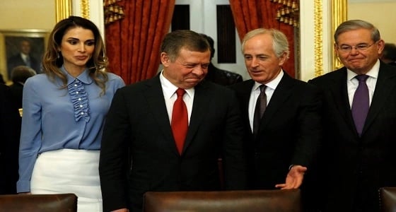 الرئيس الأمريكي يتلقي العاهل الأردني في واشنطن