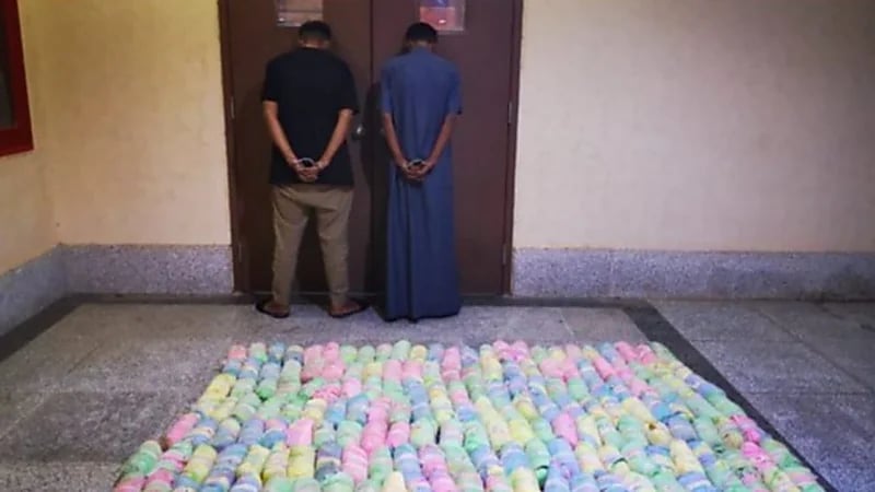  ضبط171 كيلو جرامًا من نبات القات المخدر في قلوة