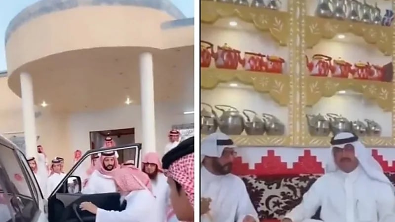 شاهد.. مواطن يهدي آخر فيلا مؤثثة بعد علمه بمغادرته إلى حائل 