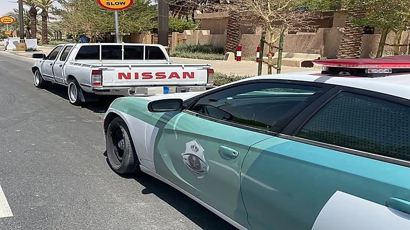 ضبط قائد مركبة ظهر في فيديو يمارس التفحيط بالدرعية