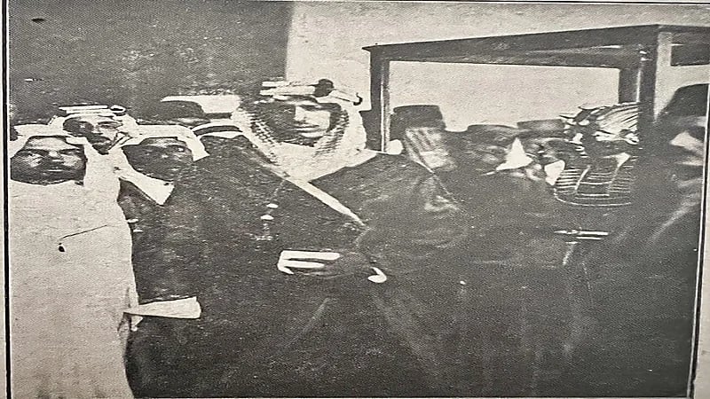شاهد.. صورة نادرة للملك سعود خلال زيارته الأولى لمصر 