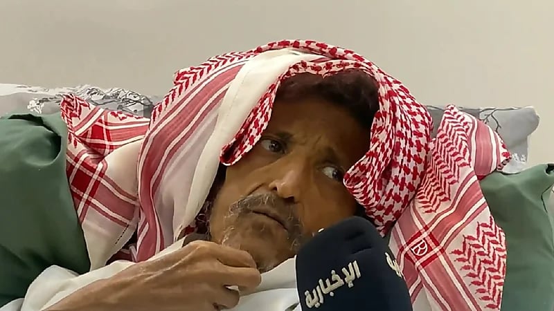 بالفيديو.. صاحب قصيدة "تكفى" طريح الفراش يعاني من أمراض مزمنة