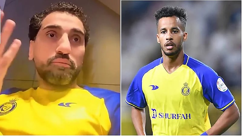 الراهب : عبدالرحمن غريب؟ هو أصلاً وجهه غريب ولعبه غريب!