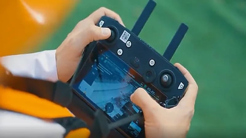 طائرات الدرون لفحص طرق المشاعر المقدسة خلال الحج