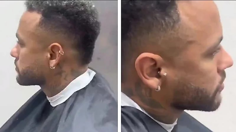 نيمار بـ"نيولوك" جديد قبل مواجهة الاتحاد .. فيديو