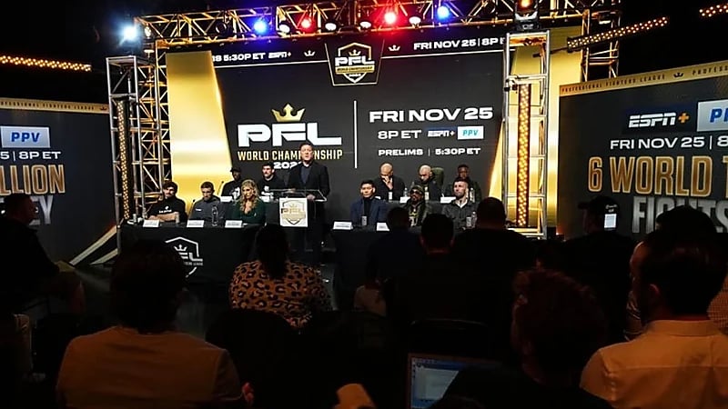 100 مليون دولار قيمة استثمارات المملكة في دوري PFL للفنون القتالية