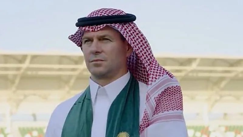 مدرب الاتفاق بالزي الوطني .. صورة