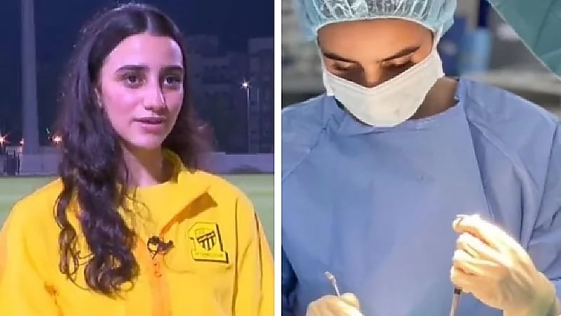 طبيبة تروي قصة حبها لكرة القدم وانضمامها لسيدات نادي الاتحاد .. فيديو