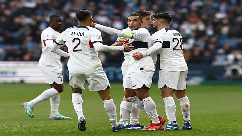 باريس سان جيرمان يتغلب على لوهافر بثنائية