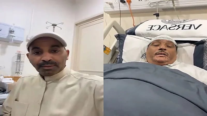 طارق العلي يزور "ولد الديرة" بالمستشفى.. فيديو