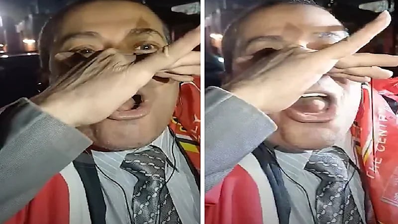 رجل مصري يطلق زغرودة طويلة فرحا بتتويج الأهلي بكأس مصر في بث مباشر .. فيديو