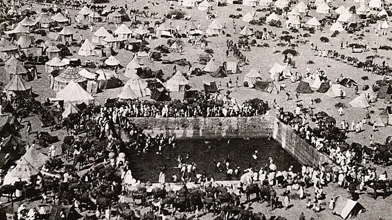 صورة نادرة لمشعر عرفات قبل 107 عاماً .. صورة