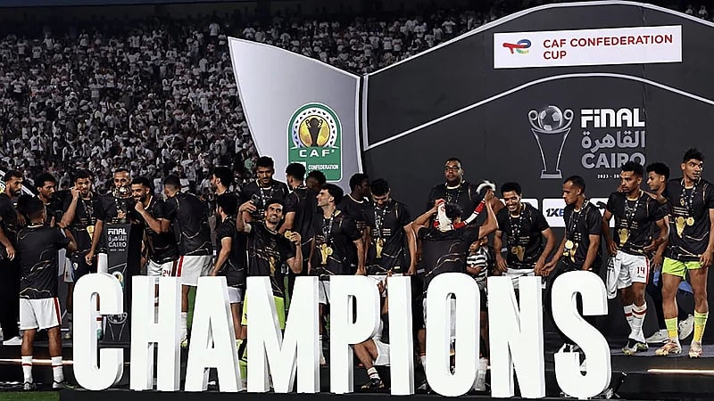 عقوبات صارمة من "كاف" ضد الزمالك بسبب نهائي الكونفدرالية