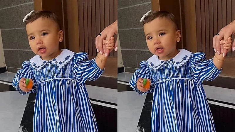 ابنة نيمار تتألق بالأزرق في أحدث ظهور .. فيديو