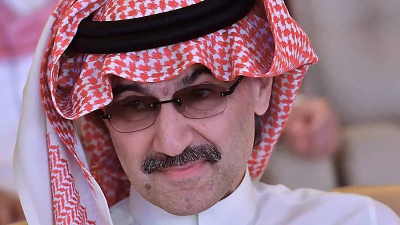 الأمير الوليد بن طلال: استثمارات المملكة القابضة تصل لقرابة 200 مليار ريال