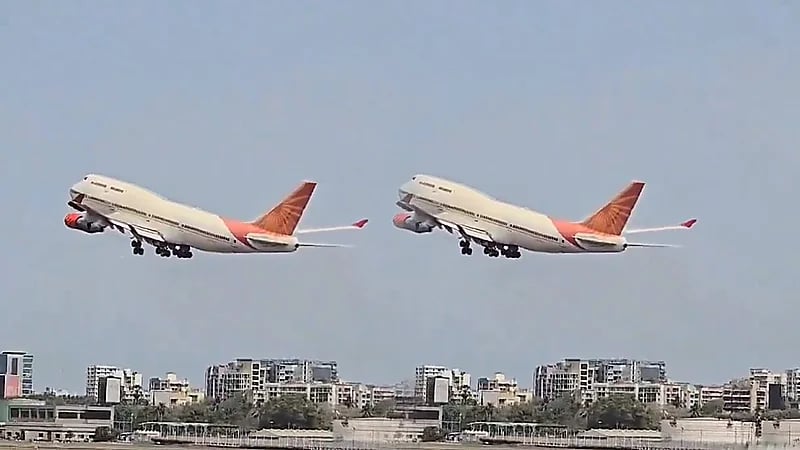 مصير طائرة طيران الهند التي بيعت العام الماضي بعد تلويحة الوداع.. فيديو