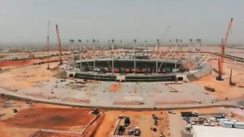 تطورات الأعمال بمدينة الملك فهد الرياضية .. فيديو