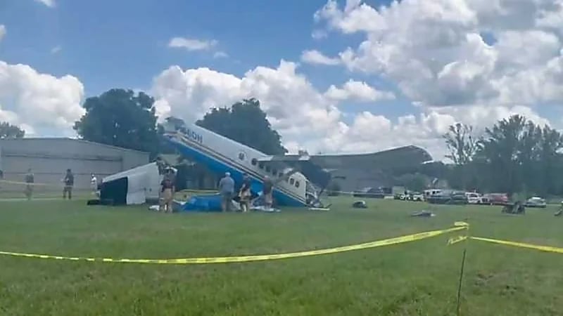 تحطم طائرة صغيرة في ولاية تينيسي الأمريكية على متنها 20 شخصا.. فيديو