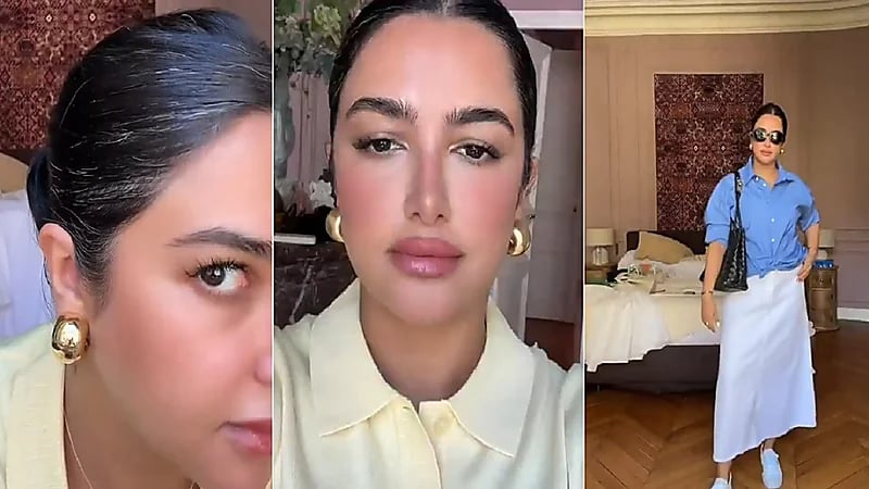 نجلاء الودعاني تستعرض شيب شعرها بإطلالة أنيقة.. فيديو