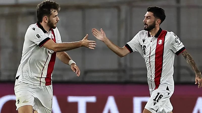 جورجيا تتغلب على بلغاريا في تصفيات المونديال