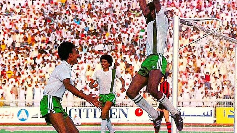 وفاة  خوجلي هدّاف الدوري السعودي