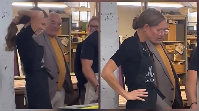 الأميرة كيت تبهر الجميع بحيلة ربط شعرها دون أدوات.. فيديو