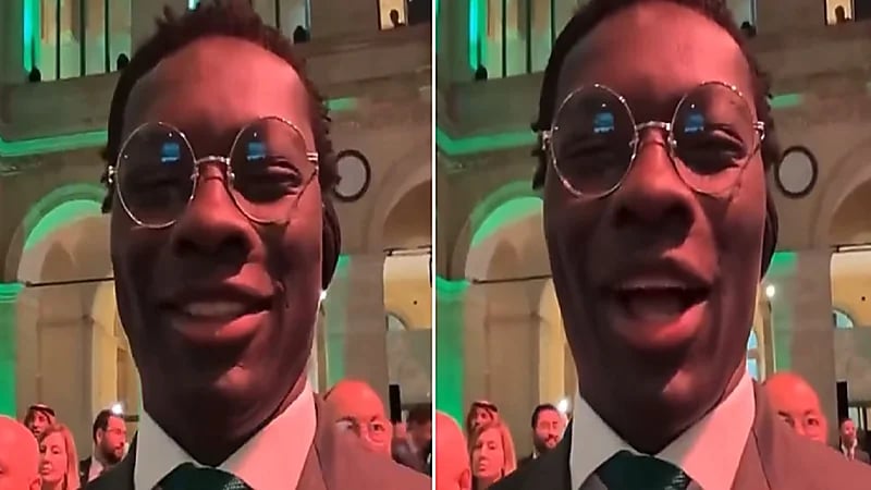 غوميز يشارك السعوديين احتفالات اليوم الوطني في باريس .. الفيديو