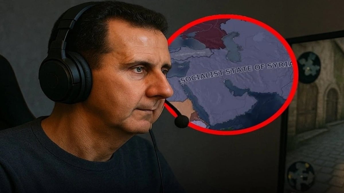 بشار الأسد يحترف ألعاب الفيديو