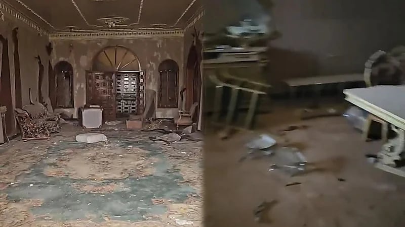 لقطات لقصر مهجور في الرس تثير الريبة.. فيديو