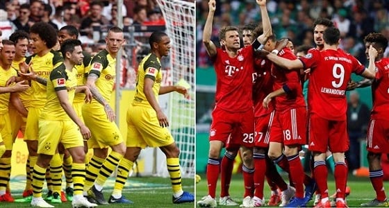 صراع اللقب للدوري الألماني يحتدم بين بايرن ميونخ و بروسيا دورتموند
