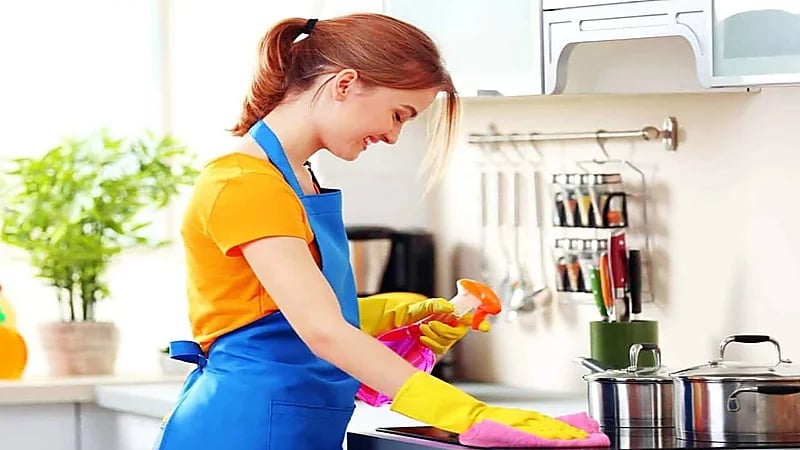 الأعمال المنزلية تقلل من خطر إصابة الفرد بأمراض القلب