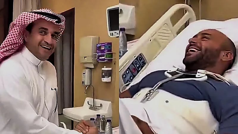 البلطان يطلب من يزيد الراجحي اعتزال الراليات .. فيديو