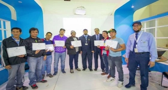 بالصور.. التدريب التقني والمهني يقدم نماذج حية للتدريب في الجنادرية