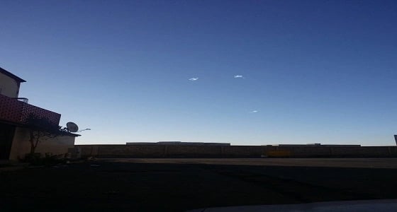 بالفيديو.. ترديد السلام الوطني أثناء اعتراض صاروخ باليستي حوثي