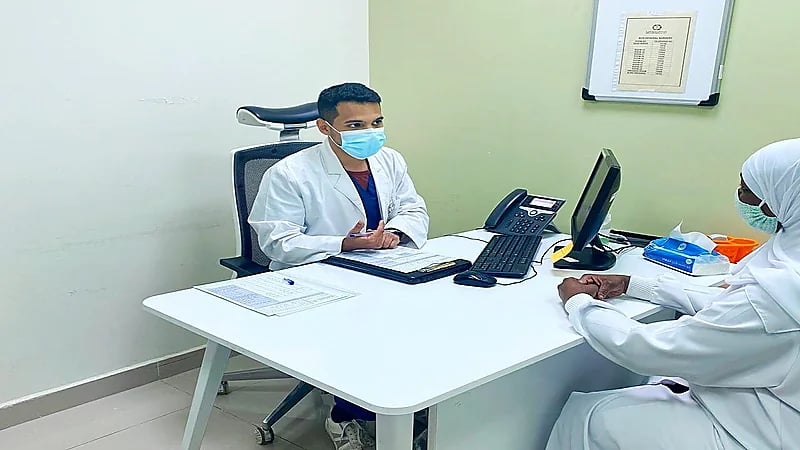 عيادة " المدرب الصحي " لتعزيز صحة الموظفين في " تجمع الرياض الأول "