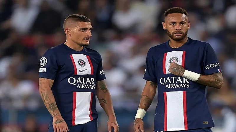 نيمار يحاول إقناع فيراتي بالانضمام إلى الهلال معًا