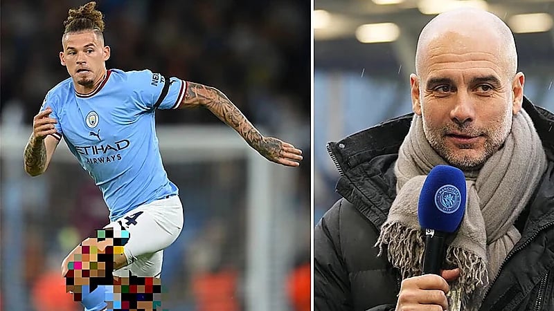 غوارديولا ينتقد لاعب خط وسط إنجلترا بسبب وزنه الزائد