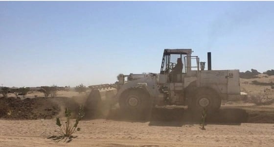 إزالة 25 تعدياً وإحداثاً مخالفاً في المحور الجنوبي بالطائف